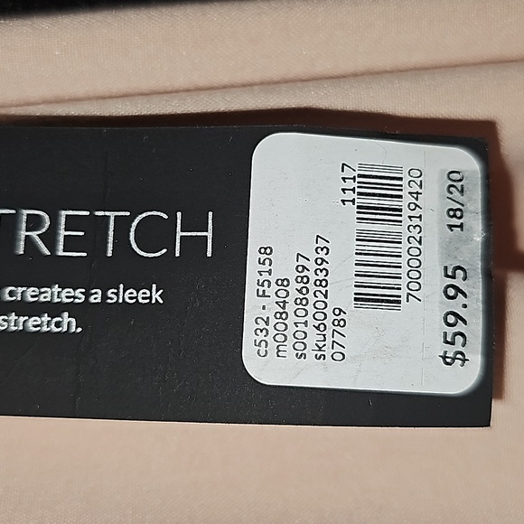 Pale Pink Lane Bryant Tailored Stretch Cuff Mid-Rise Joggers 18/20 - Picture 3 of 4